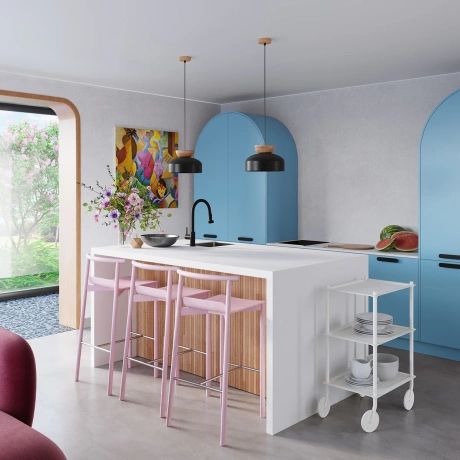 Lampă suspendată MARION negru