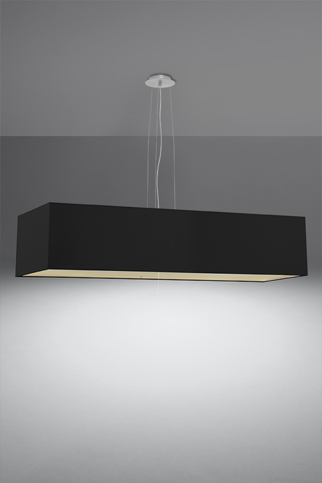 Candelabru SANTA 120 negru + 5x bec LED E27 4000K rece 7.5W 650lm