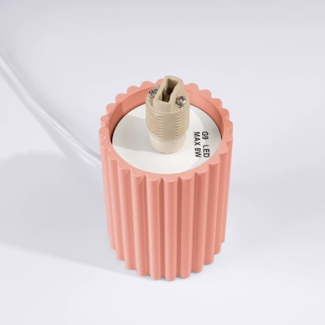 Lampă de masă HALO peach