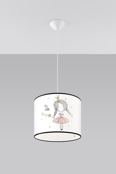 PRINCESS 30 lampă suspendată + 1x bec LED E27 3000K Warm 7,5W 620lm