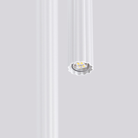 Lampă suspendată ARCHE 2P alb