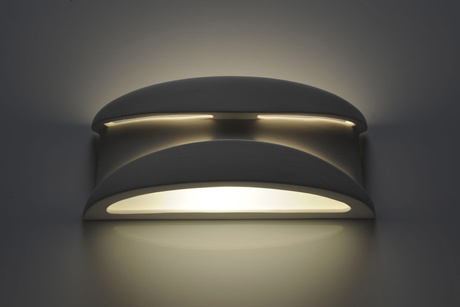 Kinkiet ceramiczny APOLLO biały