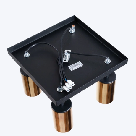 Plafonieră WINX 4 negru/galben