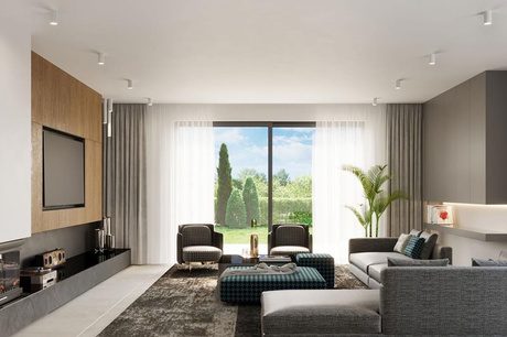 Plafonieră LAGOS 20 alb + 1x bec LED GU-10 3000K cald 7W 620lm