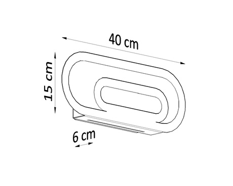 SACCON lampă de perete alb + 2x G9 LED bec 3000K cald 4.5W 510lm