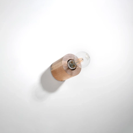 Lampă de perete SALGADO lemn natural