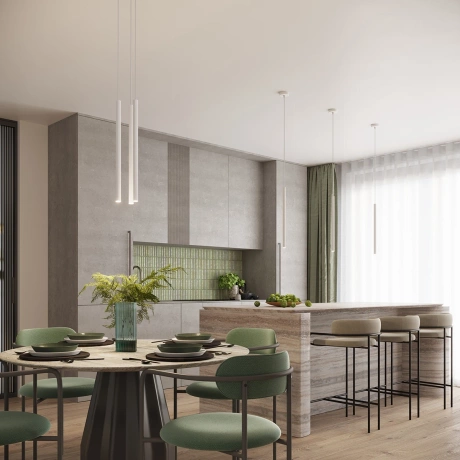 Lampă suspendată ARCHE 1 alb