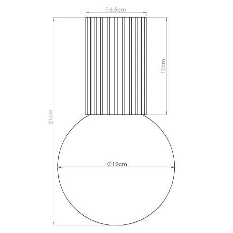 Plafoniera HALO bej IP44