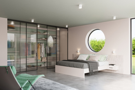 INEZ lampă de perete alb + 1x bec LED G9 4000K rece 4,5W 530lm