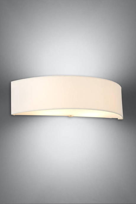 SKALA lampă de perete alb + 2x bec LED E27 3000K cald 7.5W 620lm