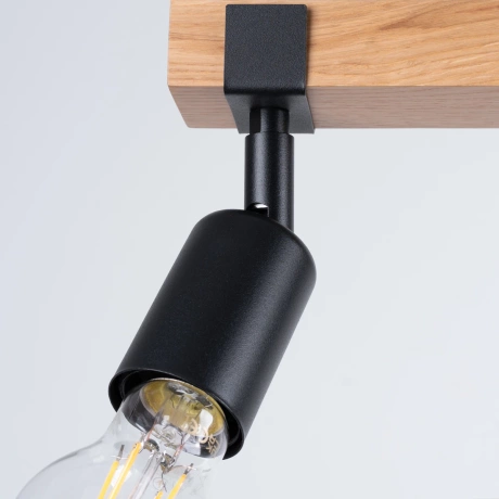 Plafonieră ZUCA 3 negru