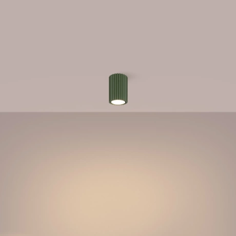 Plafonieră KARBON 10 verde măsliniu