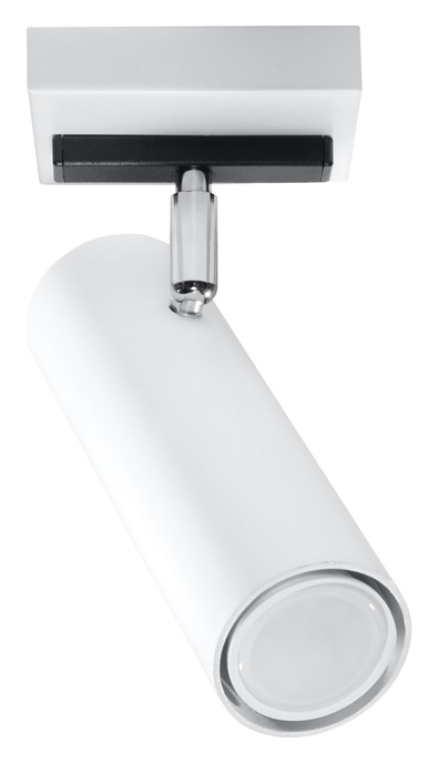 Plafonieră DIREZIONE 1 alb + 1x bec LED GU-10 3000K cald 7W 620lm