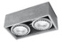 Plafonieră QUATRO 2 beton + 2x bec LED GU10 AR111 4000K COLD 12W 850lm