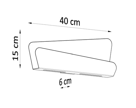 BASCIA lampă de perete alb + 2x bec LED G9 3000K cald 4.5W 510lm