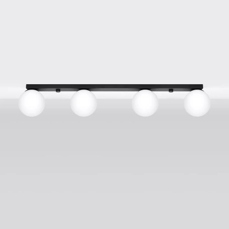 Plafonieră YOLI 4 negru