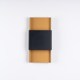 Lampă de perete DURLIN auriu/negru