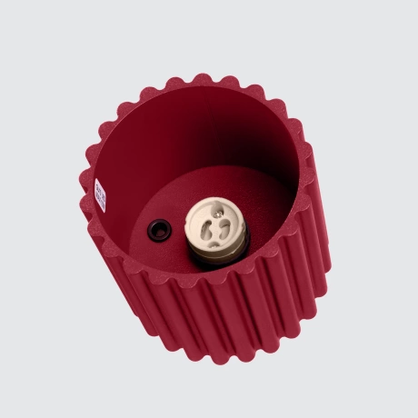 Plafonieră AURA 1 burgundy GU10