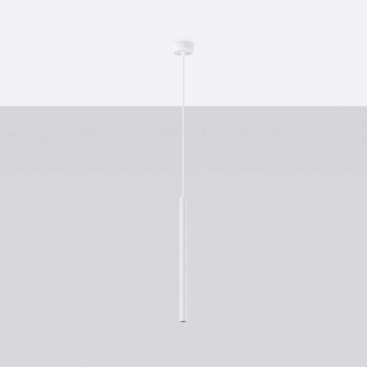 ARCHE 1 lampă suspendată alb + 1x bec LED G9 4000K Cold 4,5W 460lm