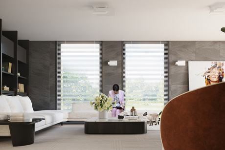 Lampă de perete LAPPO alb + 1x bec LED E14 3000K cald 7.5W 620lm