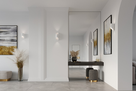 PENNE 30 lampă de perete alb + 1x bec LED G9 3000K cald 4.5W 510lm