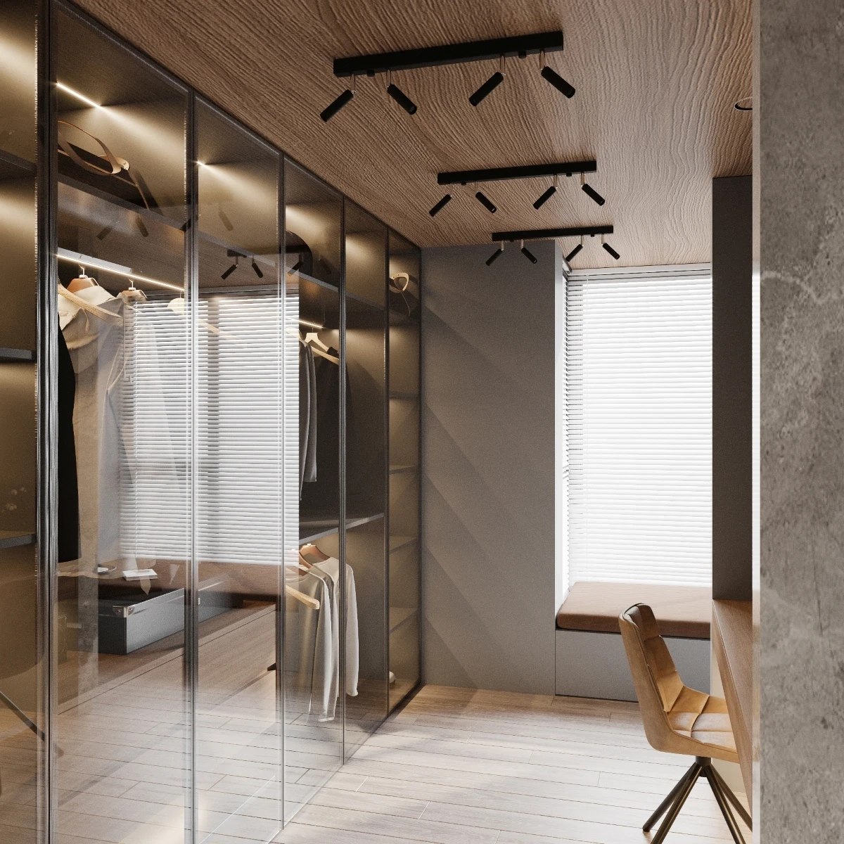 Plafonieră EYETECH 3 negru