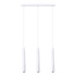 PRYSM 3L lampă suspendată albă + 3x bec LED G9 4000K rece 4.5W 460lm