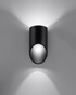 Lampă de perete PENNE 20 negru + 1x bec LED G9 3000K cald 4.5W 510lm