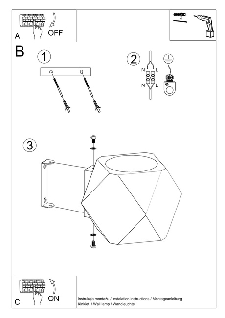 Lampă de perete WOODY din lemn natural + 1x bec LED G9 3000K Warm 4.5W 510lm