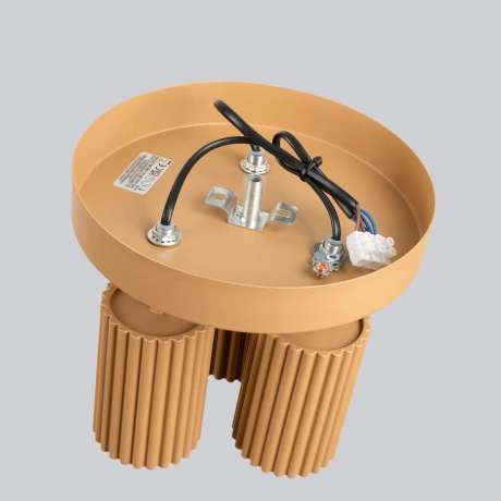 Plafonieră KARBON 3P auriu