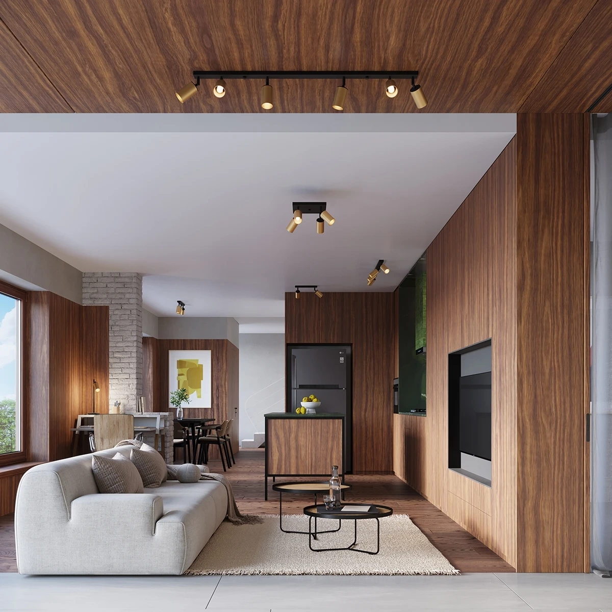 Lampă de perete WINX negru / auriu