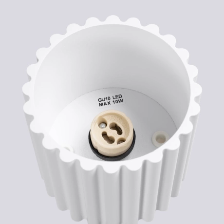 Plafonieră AURA 1 alb GU10