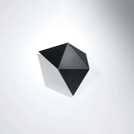 Lampă de perete SOLIDO negru