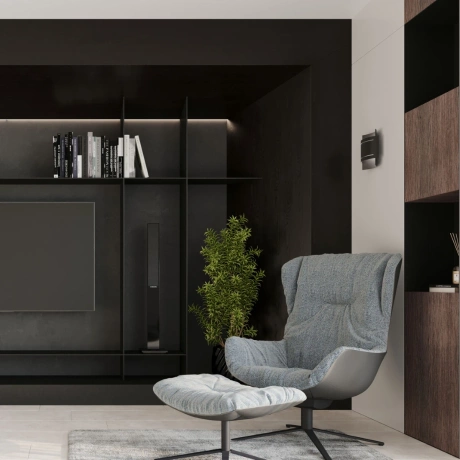 Lampă de perete HESTIA negru