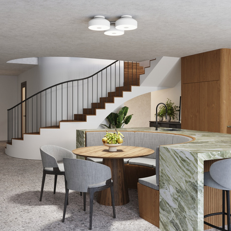 Plafonieră OMIQ alb