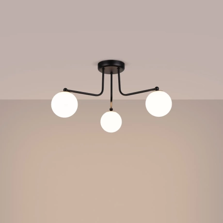 Candelabru ASTRAL 3 negru