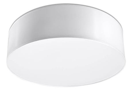 Plafonieră ARENA 35 WHITE + 2x bec LED E27 3000K Warm 7.5W 620lm
