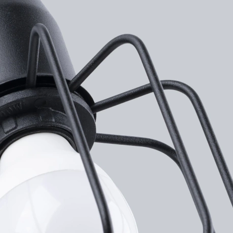 Lampă de perete BELUCI 1S negru