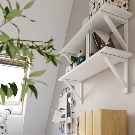 Lampă de masă RING alb