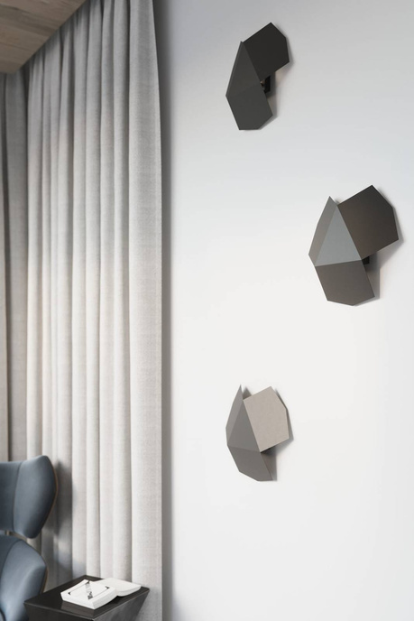 Lampă de perete TRE negru + 2x bec LED G9 3000K Warm 4.5W 510lm