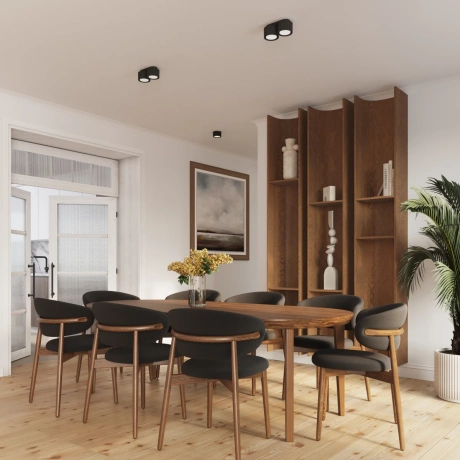 Plafonieră AURA 2 negru Gx53