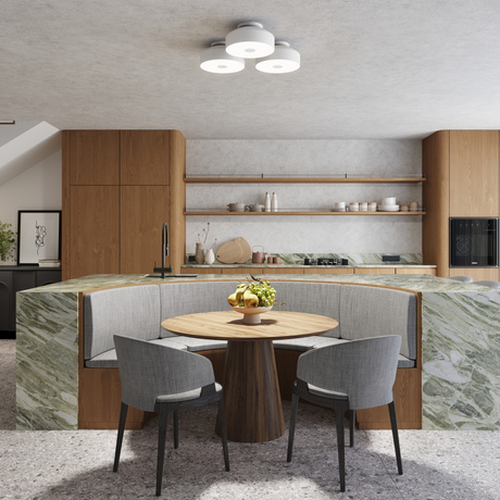 Plafonieră OMIQ alb