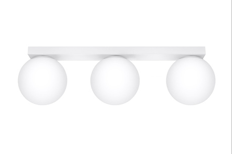 Plafonieră YOLI 3 alb + 3x bec LED G9 3000K cald 4.5W 450lm