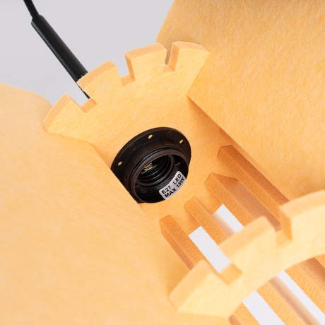 Lampă suspendată MULA 45 galben