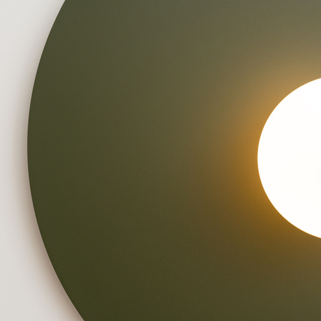 Lampă de perete AKE 50 verde măsliniu