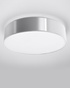 Plafonieră ARENA 45 GREY + 3 becuri LED E27 4000K Cold 7.5W 650lm