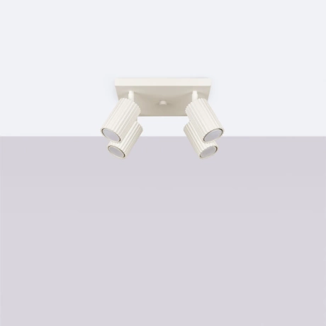 Plafonieră KARBON 4 bej