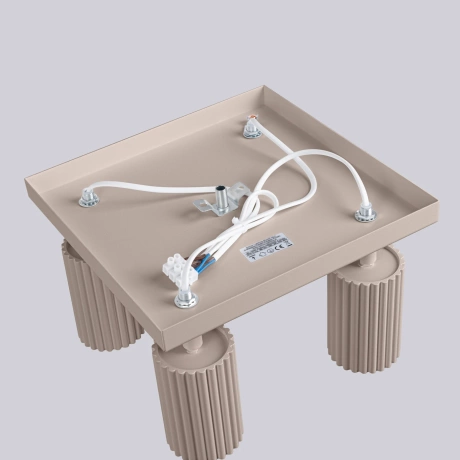 Plafonieră KARBON 4 taupe