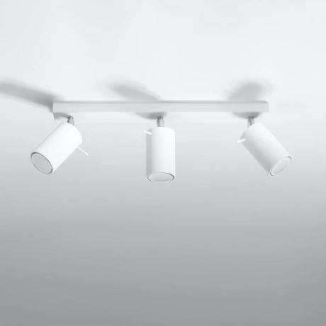 Plafonieră RING 3 alb