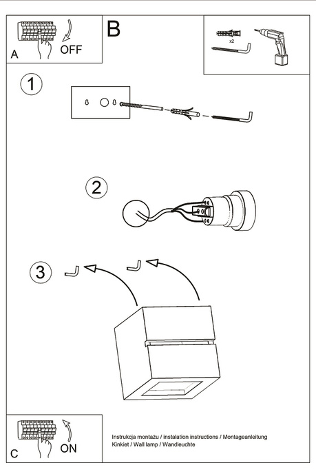 Aplică ceramică LEO LINE alb + 1x bec LED E27 3000K cald 7.5W 620lm